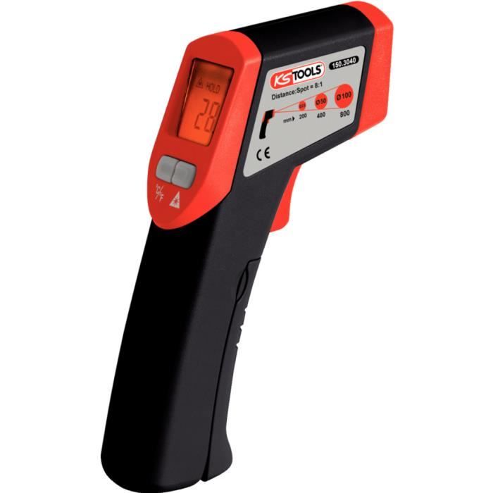 KS Tools Thermometre infrarouge numerique avec laser sans co