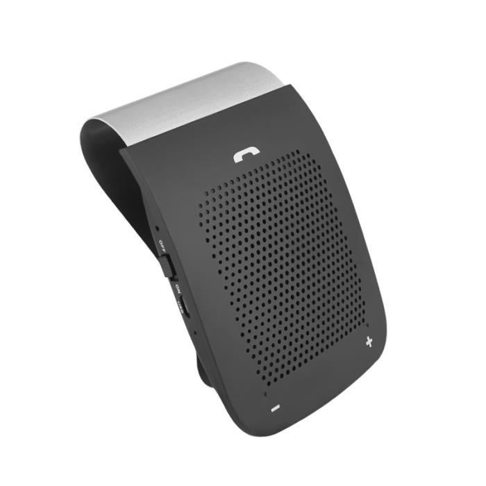 Haut-Parleur Mains Libres Bluetooth pour Voiture Haut-Parleur Bluetooth Bouclier de Voiture Appel Mains Libres Connexion
