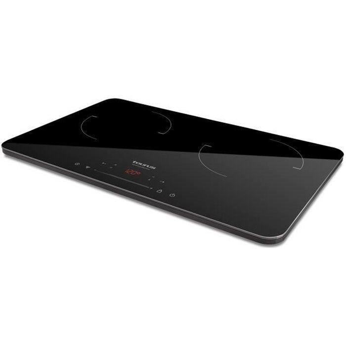 taurus - table de cuisson à induction posable 2 feux 4000w - darkfire double