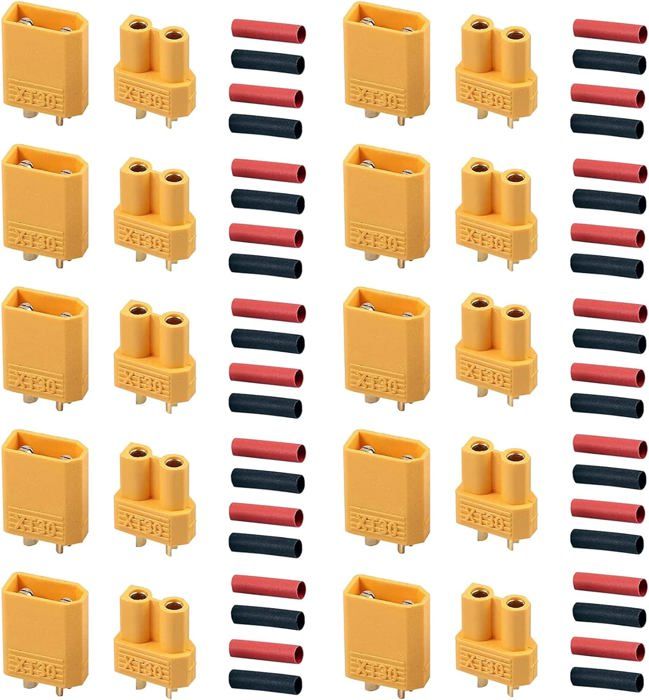 Connecteur Xt60 Pinsheng 10 Pièces XT60 Connecteurs, XT60 Connecteurs De Connector Quiz