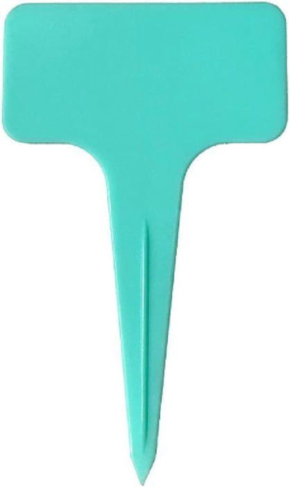 50 Étiquettes De Jardin En Plastique Blanc - 15x5,5 Cm - Marqueurs Pour Plantes, Potagers, Pots - Identification Durable