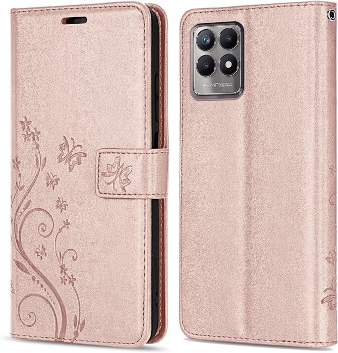 Sunrive Coque Compatible Avec Realme 8, Housse Mignon