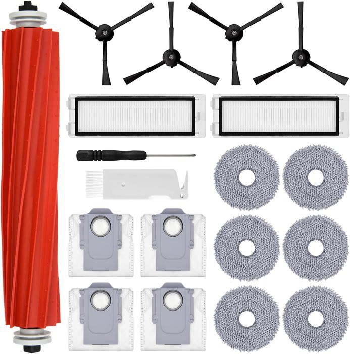 Kit De Rechange Pour Aspirateur Robot Ultenic T10 Avec