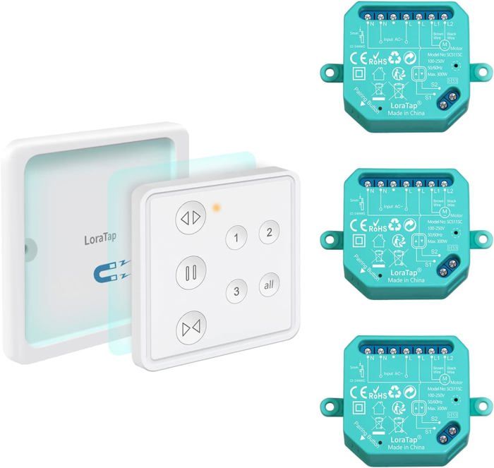 Interrupteur Volet Roulant Radio Legrand NILOE 665112 - Pour Système My Home (neuf)