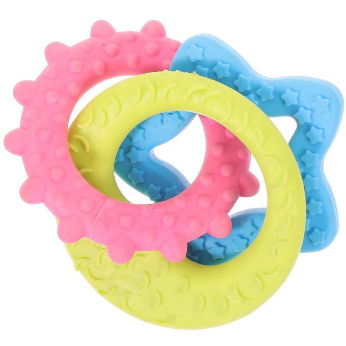 Comparer les prix de 1 ensemble de jouets à mâcher pour animaux de compagnie, tétine pour chien, chaton et chiot (couleur aléatoire)