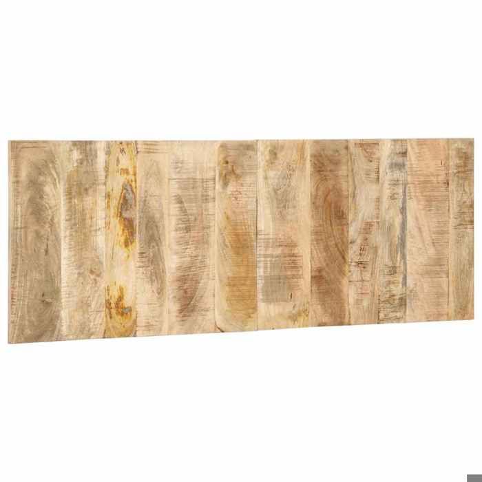 Magnifique Tête de lit - GKK - Pout lit universel 140 cm bois de manguier brut massif @778