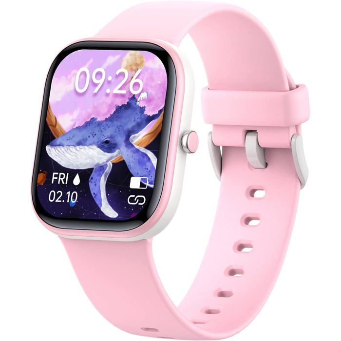Montre Intelligente Pour EnfantsMontre De Suivi DActivité De Fitness Pour Enfants Étanche Ip68Moniteur De Fréquence - vue 2