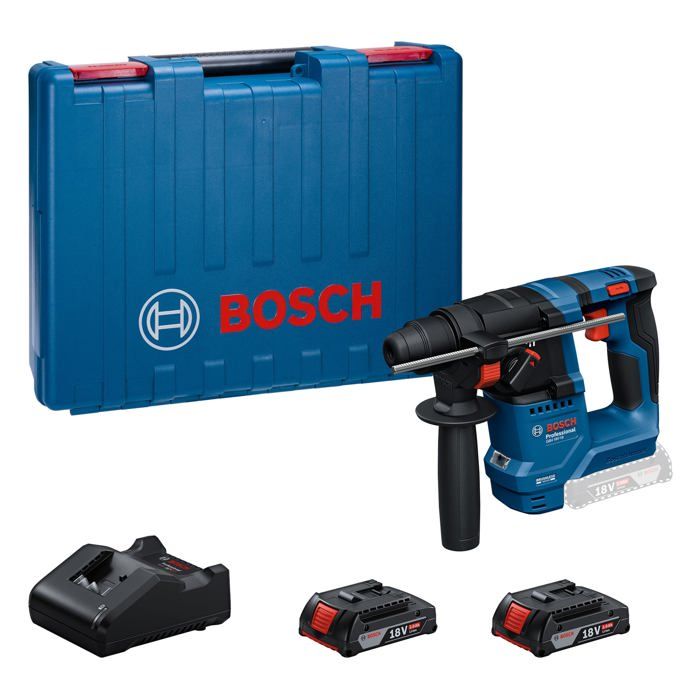 Burineur perforateur BOSCH PROFESSIONAL GBH 18V 18 Sans fil 18V Moteur sans charbons KickBack Control - vue 2