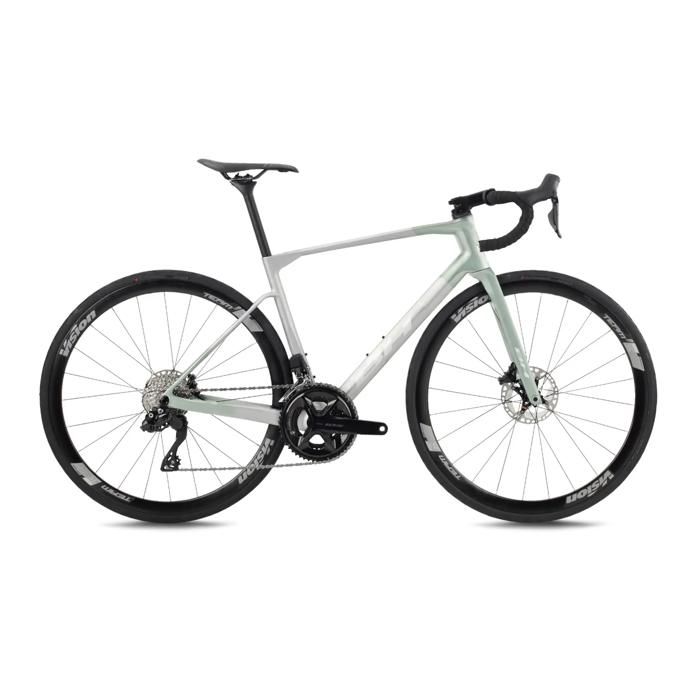 Vélo de route BH Bikes Sl1 4.0 - light grey_white_lime - Gris - M
