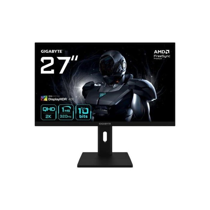 Écran PC GIGABYTE G27Q3 27 Quad HD 320Hz IPS FreeSync Premium HDR400 Hauteur réglable 1ms
