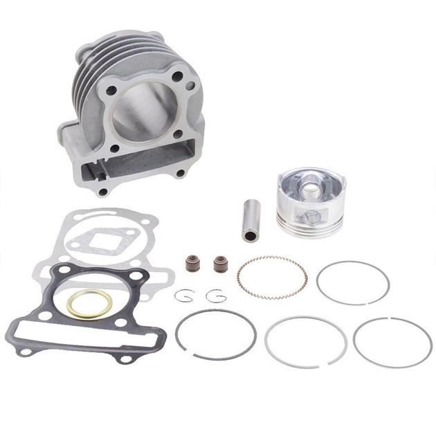 Performance Big Bore Cylinder Kit GY6 80cc 47mm pour 139QMB VTT Scooter Mobylette Go Kart