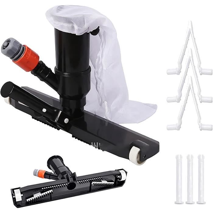 Auniq Aspirateur Piscine avec Filet, Aspirateurs à Main for Les piscines avec Perche de 160cm, Kit d'entretien pour Piscine Aspirateur de Piscine Portable pour Piscine, étang, Feuilles et Sable Auniq Aspirateur Piscine avec Filet, Aspirateurs à Main for Les piscines avec Perche de 160cm, Kit d'entretien pour Piscine Aspirateur de Piscine Portable pour Piscine, étang, Feuilles et Sable