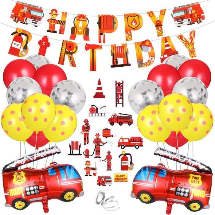 Déco Fête Anniversaire Rouge - Nappe, Assiettes, Serviettes, Tout Pour Une Table Festive