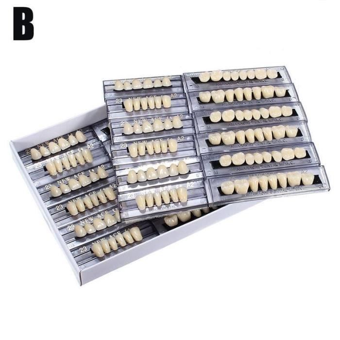 Kit Guide Dentaire VITA Master Avec Guide D'ombrage 29 Couleurs - Résine Dentaire 3D, Pour Laboratoire