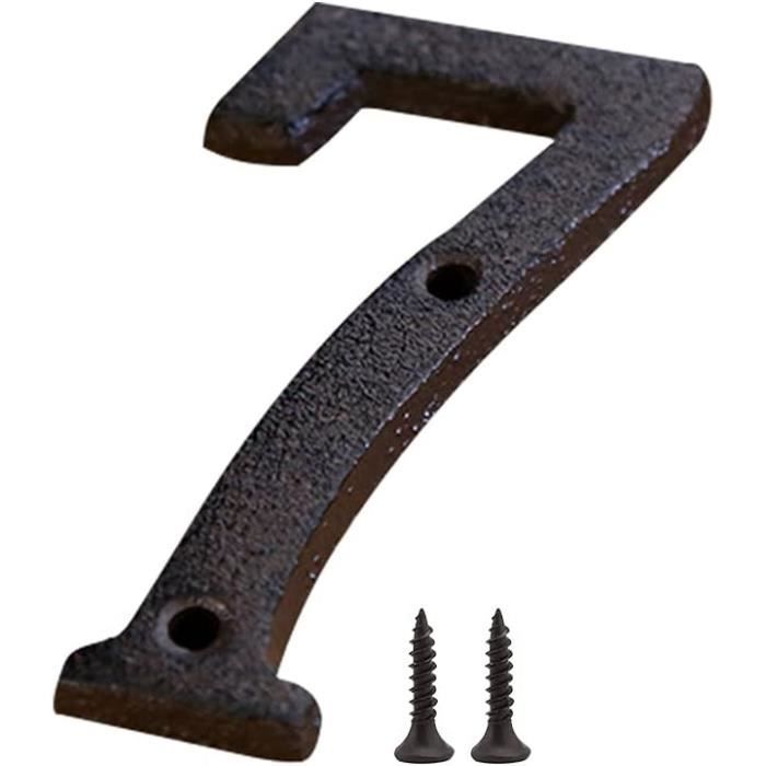 Plaque numero maison metal au meilleur prix | Leroy Merlin Plaque numero maison metal au meilleur prix | Leroy Merlin