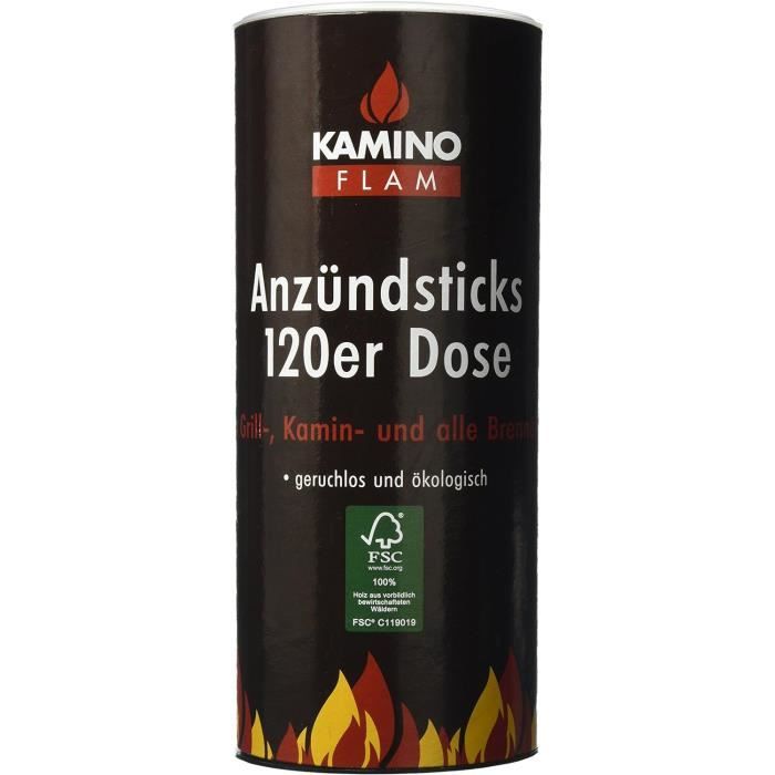 Bois D'allumage Naturel - 5kg - Pour Insert, Cheminée, Poêle, Barbecue