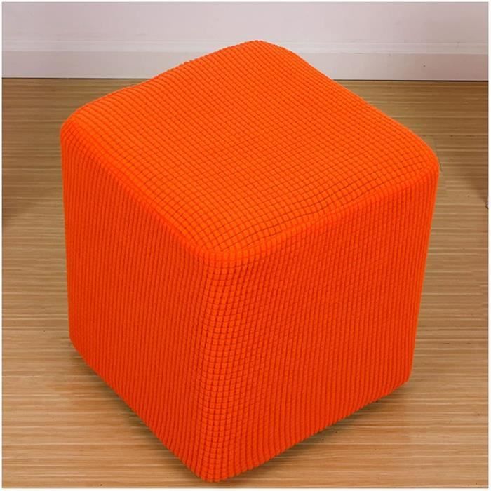 Housse de Pouf Carré Housse de Protection pour ReposePieds Carré