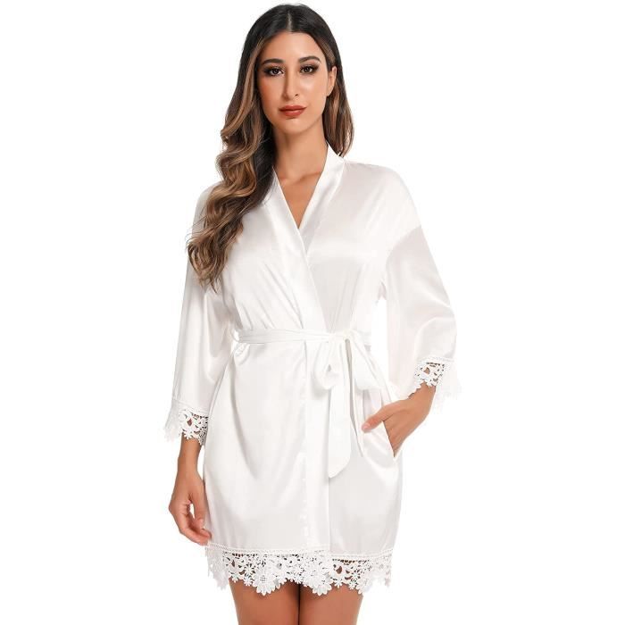Peignoir mariage discount
