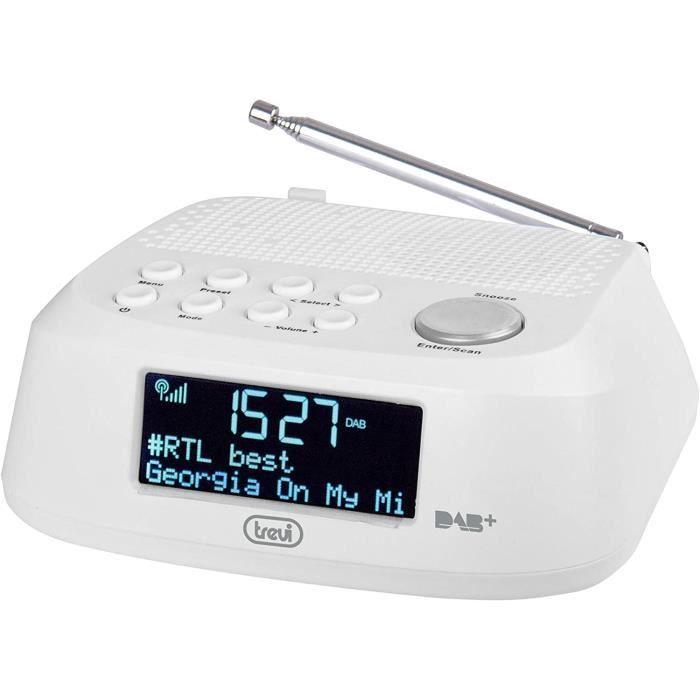 FISHTEC Radio Réveil Rétro Vintage – Style Années 60 Avec Écran LCD, FM/AM, Affichage Température Et Alarme FISHTEC Radio Réveil Rétro Vintage – Style Années 60 Avec Écran LCD, FM/AM, Affichage Température Et Alarme