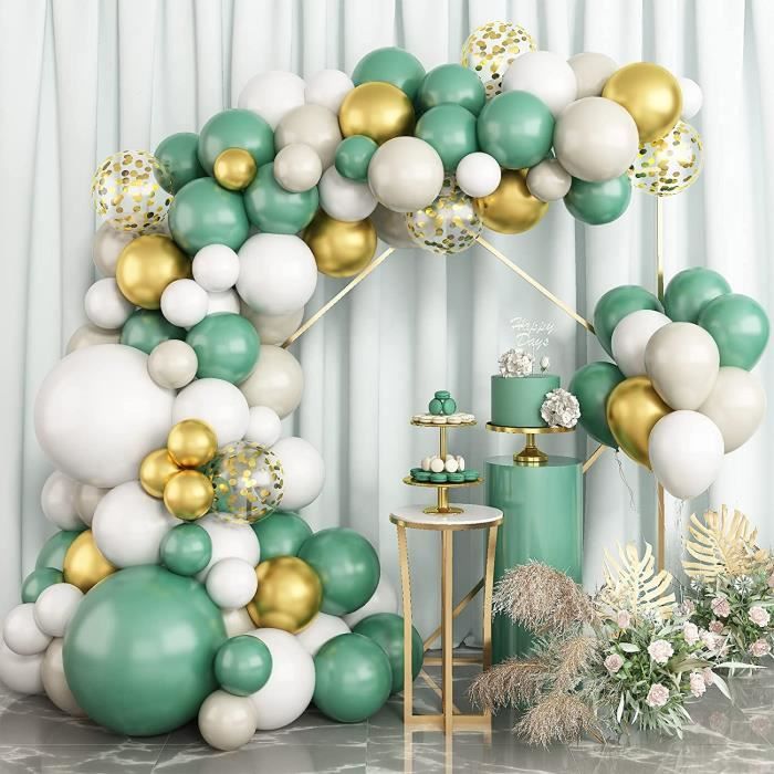 Arche Ballons Rose Gold - Kit 128 Pièces | Pour Mariage, Anniversaire, Baby Shower Décoration