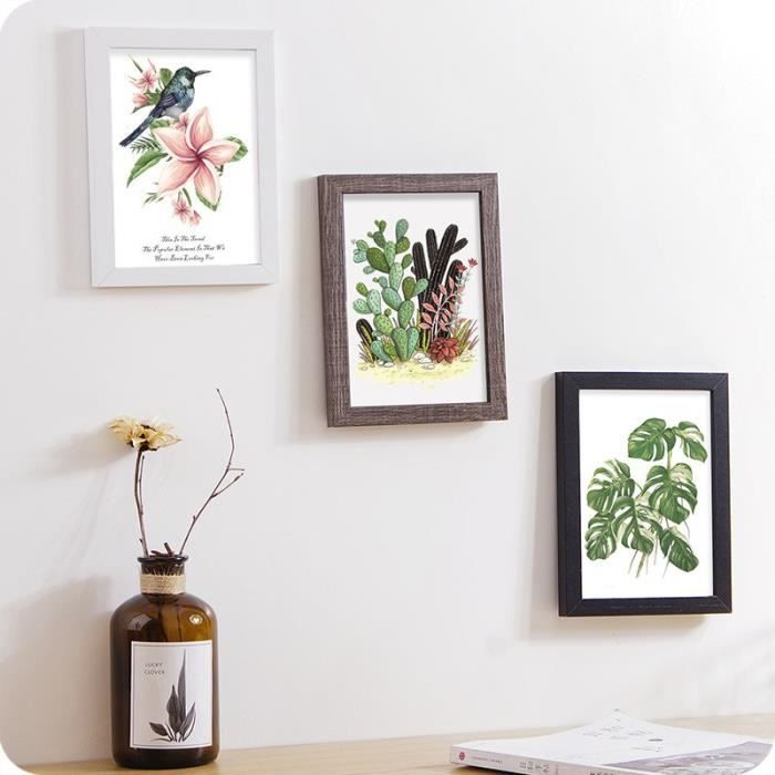 Cha Nouveau Cadre Photo De Bureau En Bois Cadre Photo Vintage Decoration Murale Pour La Famille Cadeau De Noel Decor A La Maison Achat Vente Cadre Photo Soldes Sur