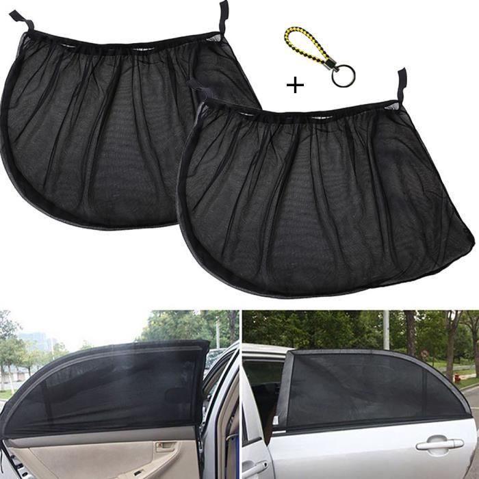 2pcs Soleil Voiture Bouclier Pare Soleil Chaussettes Maille