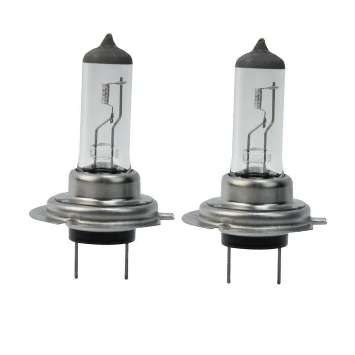 2 Pcs 4 H7 Ampoule Lampe Halogène Phare Light 55W 12V 32003500K Pour