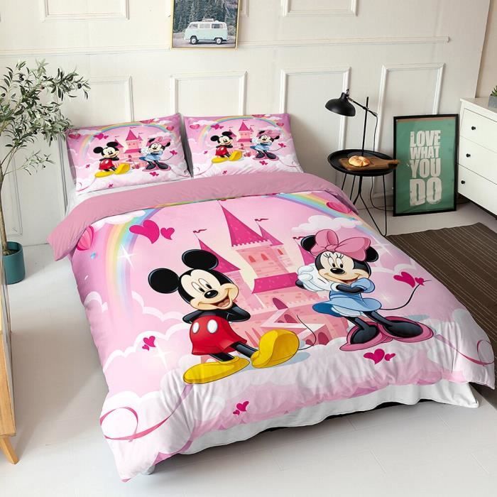 Parure de lit Minnie Disney  polyester 