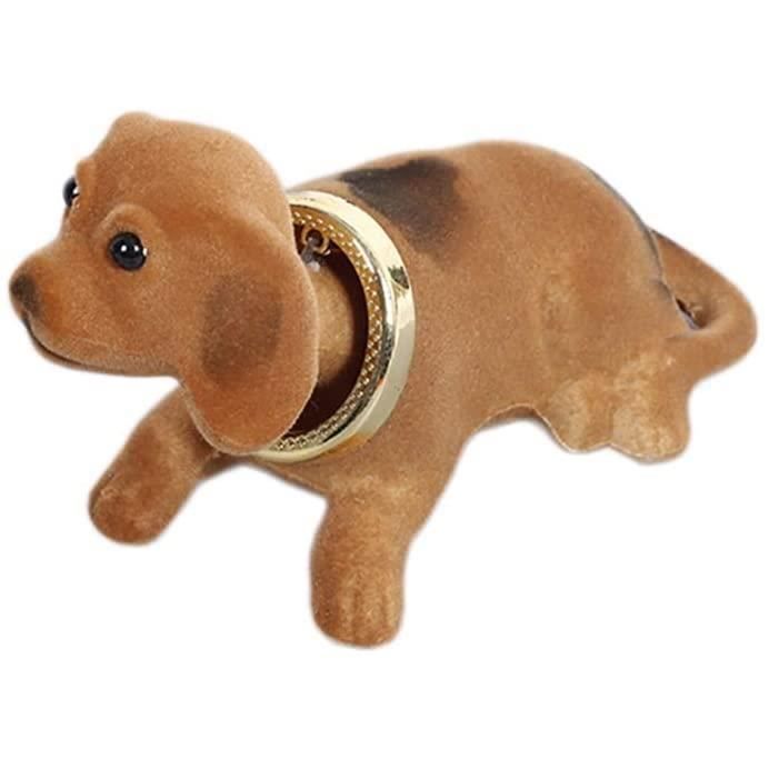 Jouets pour tableau de bord de voiture Poupée de chien qui bouge la tête Décoration mignonne