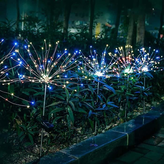 Lampe D'Extérieur Guirlande Lumineuse Solaire LED de Jardin