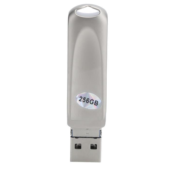 Jstoo Clé USB 3.0, Cle USB C 256 Go, 2 En 1 OTG Clef USB Pour Smartphones, Laptops, Tablettes