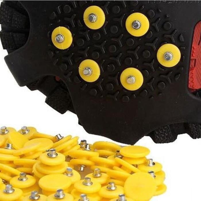 TOMSHOO Crampons 32 Dents Antidérapant Crampons Neige et Glace