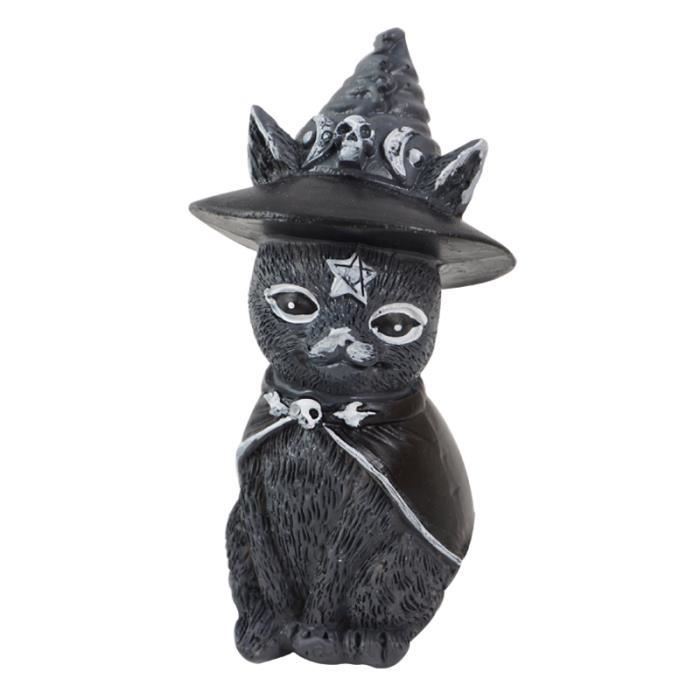 Statue Sorcière Halloween 50 Cm Gothique - Figurine Résine Rétro, Décoration Maison Fantastique