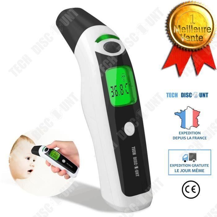 Thermometre Interieur Frontal Bebe Auriculaire Exterieur Digital Sans Fils Confort Infrarouge Oreille Et Adulte Enfant Precis Cdiscount Puericulture Eveil Bebe