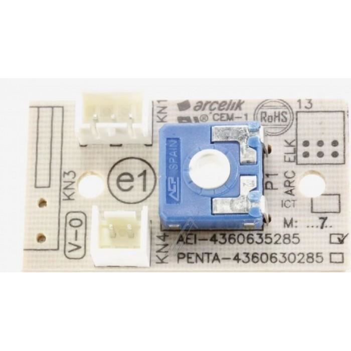 AVEC THERMOSTAT POUR REFRIGERATEUR BEKO 4360635285 - vue 1