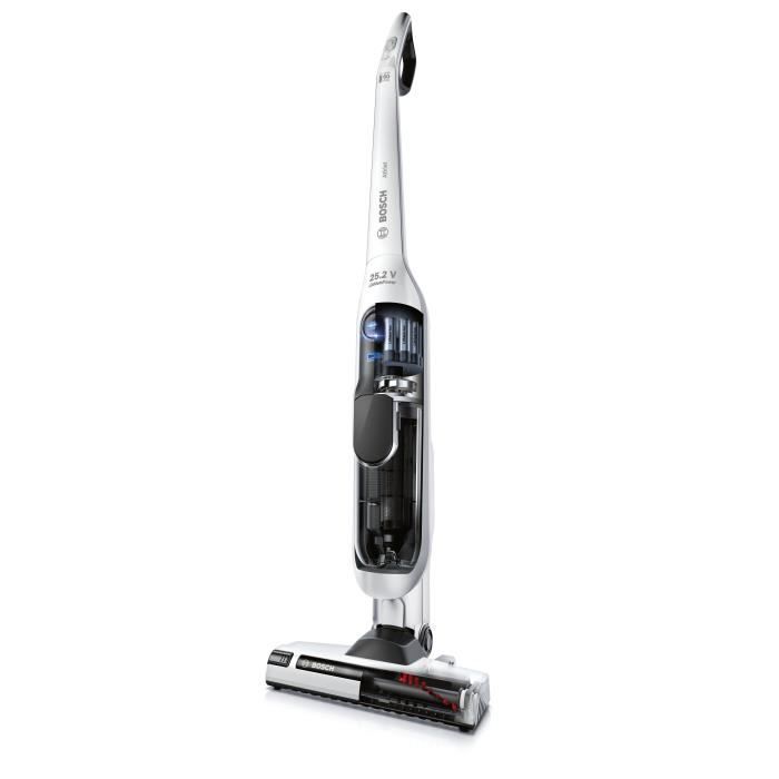 Bosh Bch6ath25 Aspirateur Balai Rechargeable Athlet 25 2v Bac 0 9l 60min D Autonomie Blanc Achat Vente Aspirateur Balai Cdiscount