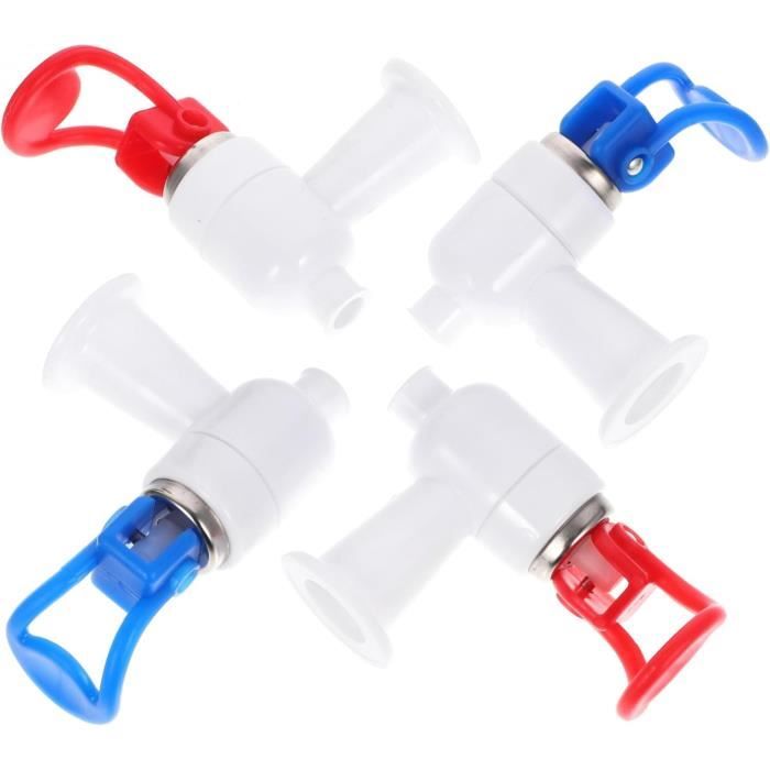 8 Robinets Plastique Pour Tonneau Bofanze - Noirs Et Blancs | Pour Bière, Jus, Distributeurs Boissons