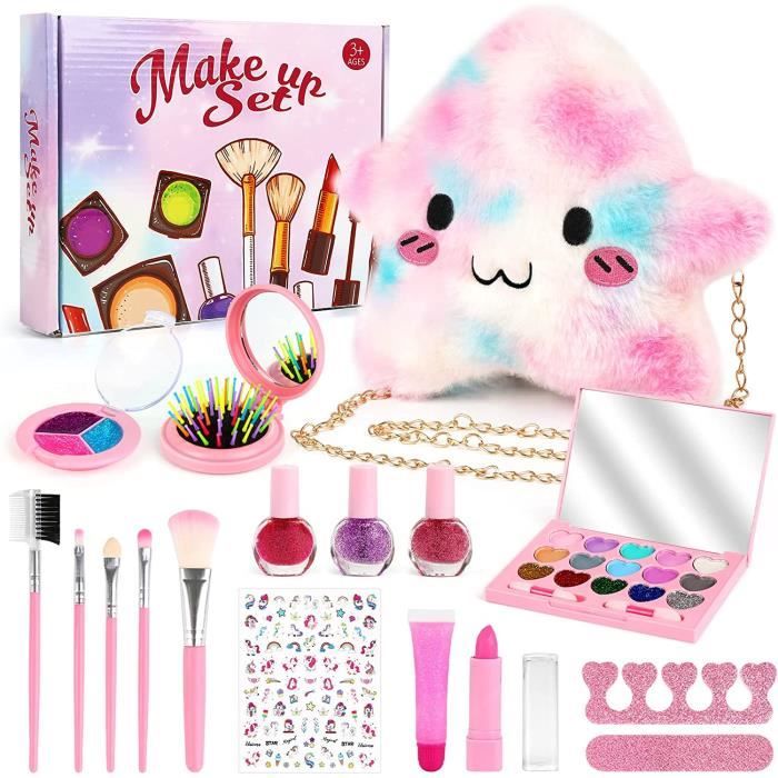 Maquillage Enfant Jouet Fille 18pcs Cadeau pour Petite Fille 3 5