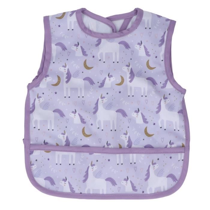 Bavoir Bébé Imperméable à Manches Longues Avec Poche Pour Bebes De 18 A 36 Mois Puzy001~p182988146