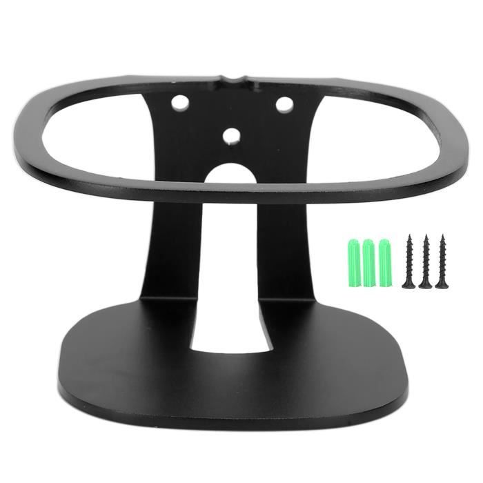 Paire De Supports Muraux Pour Enceintes Sonos One, One SL Et Play:1 - Noir, Réglables, Avec Cache-câble