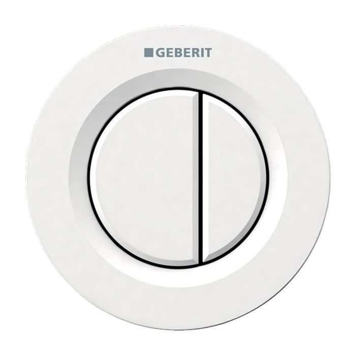 Wc Avec Chasse D Eau Déportée Geberit Bouton Pneumatique De Declenchement De Chasse Double