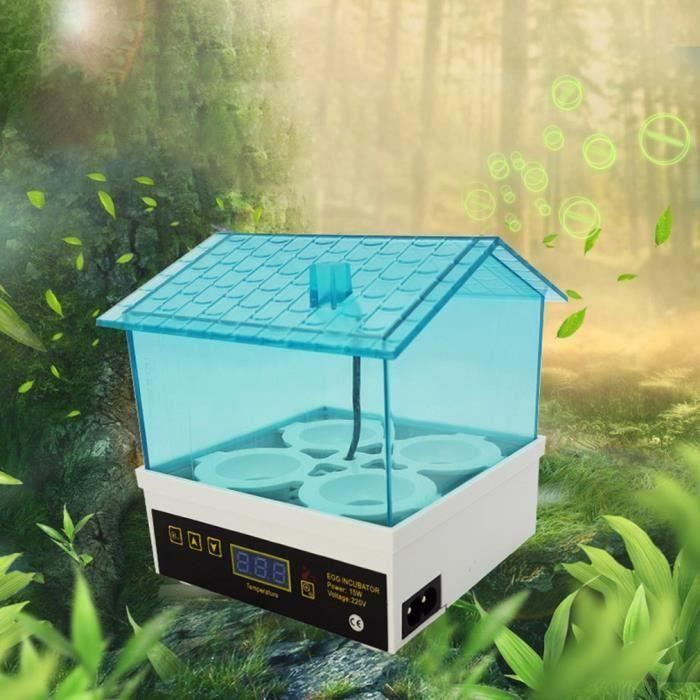 Boîte De Couveuse Pour Poussins, Cailles, Oiseaux, Canards, Incubateurs Manuels, Chauffage De Volaille, Boîte D'élevage, Réchauffe Jusqu'à 20