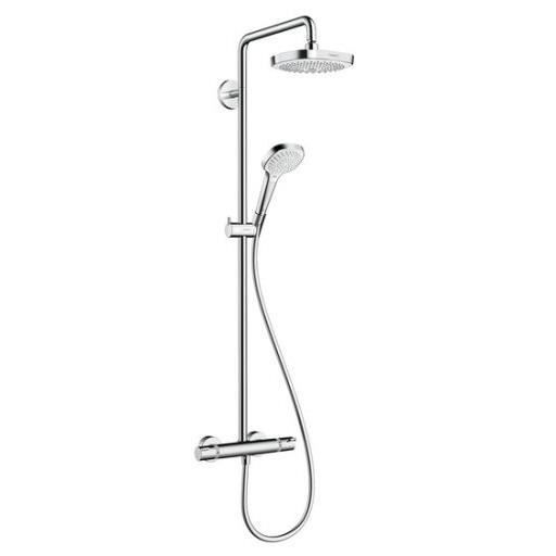 Hansgrohe Douche tuyau Croma Sélectionnez E 180 thermostat exposé