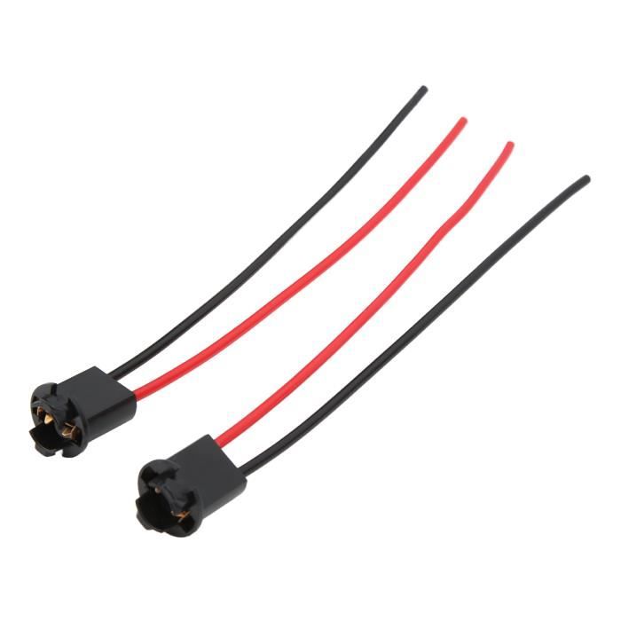 Lot De 2 Adaptateurs Câblage Phares 5202 H16 – Mâle Vers Femelle – Plug & Play Pour Feux De Brouillard Et Phares Voiture