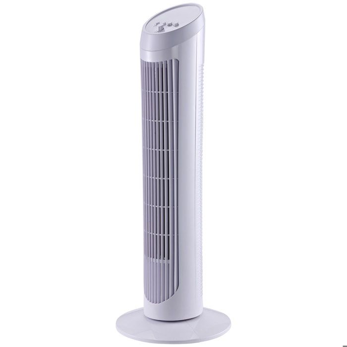 Ventilateur Colonne Tour Oscillant Silencieux 45 W 3 Vitesses 27l X 27l X 75h Cm Blanc Achat Vente Ventilateur Ventilateur Colonne Tour Cdiscount