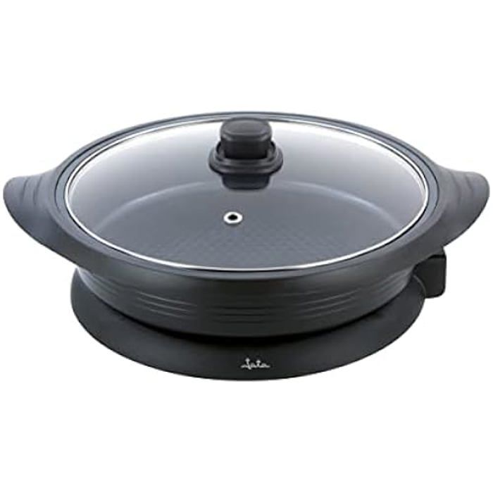 Poêle à paella électrique - JATA - PE640 - 34 cm - Anti-adhésif - Transportable à table