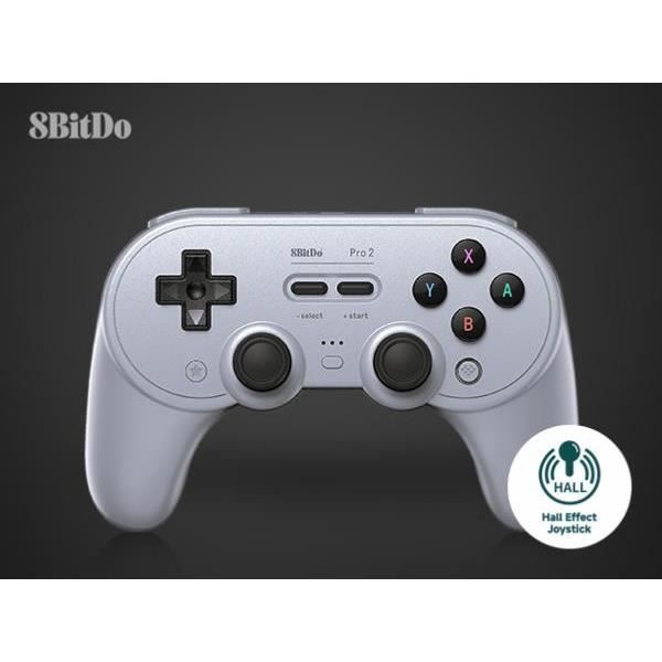 8BitDo PRO 2 Gamepad Hall Effect Gray New Edition Neuf - vue 4