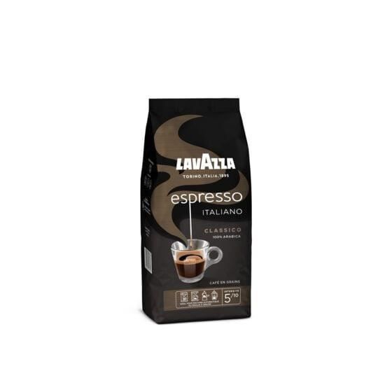 LAVAZZA - Espresso Italiano Classico Café en grains - paquet de 500 g