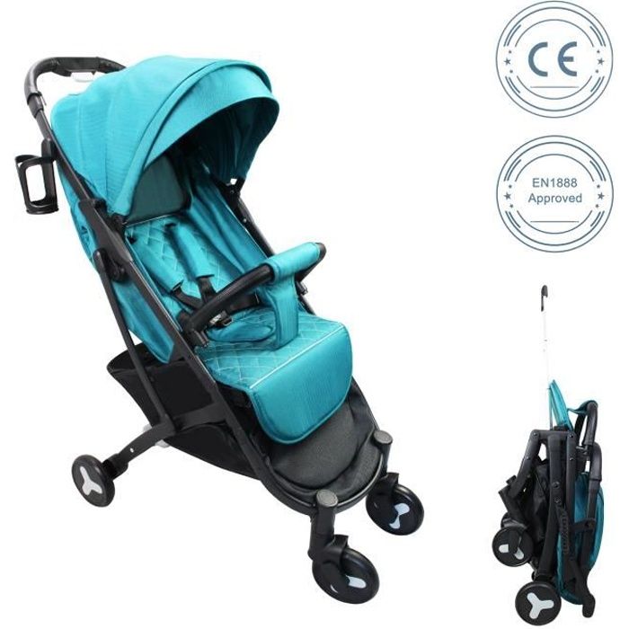 Poussette pliable hotsell pour avion