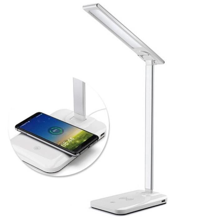 Lampe Macally avec chargeur induction 10W